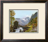 Buy Dachstein and Lake Gosausee at AllPosters.com