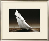 The Yacht Columbia on Water, 1899