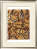 Antique Key Collage
