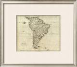 Map of South America, c.1796
