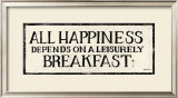Leisurely Breakfast
