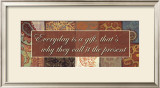 Buy Words to Live By, Everyday Is a Gift at AllPosters.com
