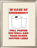 In Case of Emergency II Framed Art Print