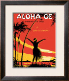 Buy Aloha Oe Music Sheet at AllPosters.com
