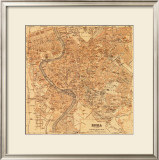 Mapa di Roma, 1898