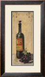 Red Wine with Grapes