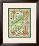 Map of Oahu, Hawaii