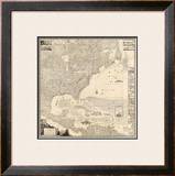Buy Composite: British Empire in America, c.1733 at AllPosters.com