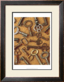 Antique Key Collage
