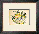 Lemons in a Porcelain Basket