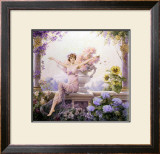 Splendor of Spring Flowers Framed Art Print
