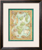 Maui Discovered, Map of Maui