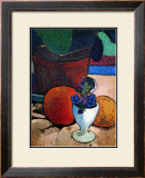 Flower Pot and Fruit