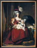 Buy Marie-Antoinette et Ses Enfants, 1787 at AllPosters.com