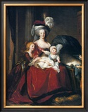 Buy Marie-Antoinette et Ses Enfants, 1787 at AllPosters.com