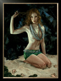 Buy Pin-Up Girl: Exotic Redhead Grotto at AllPosters.com