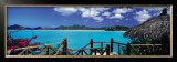 Buy Bay View and Straw Umbrella, Coco Bay, Caribbean at AllPosters.com