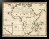 Map of Africa, c.1839