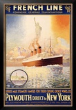 French Line, Plymouth to New York