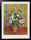 Buy Flowers on Yellow Ground at AllPosters.com