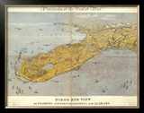 Buy Florida and Part of Georgia and Alabama, c.1861 at AllPosters.com