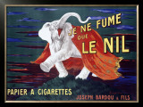 Je Ne Fume Le Nil, Papier a Cigarettes Framed Giclee Print