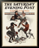 Snowball Fight at Snowfort, c.1911