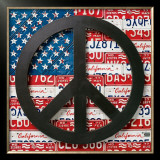 American Flag Peace Sign