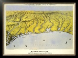 Buy Texas and Part of Mexico, c.1861 at AllPosters.com