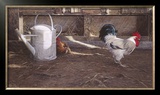 Buy Rooster And Watering Can at AllPosters.com
