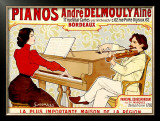 Buy Pianos Delmouly at AllPosters.com