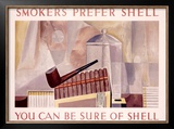 Buy Smokers Prefer Shell at AllPosters.com