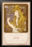 Mucha Nouveau Job Calendar Poster