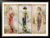 Buy Three Silk Panels at AllPosters.com