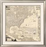 Buy Composite: British Empire in America, c.1733 at AllPosters.com