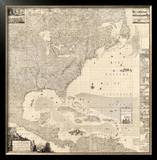 Buy Composite: British Empire in America, c.1733 at AllPosters.com