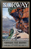 Buy Nature's Wonderland Norwegian State Railway at AllPosters.com