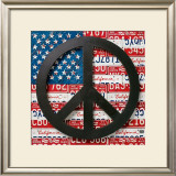 American Flag Peace Sign
