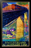 Buy Switzerland, St. Gothard Line at AllPosters.com