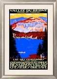 Buy Vallee Du Rhone Railway Poster, circa 1930s at AllPosters.com