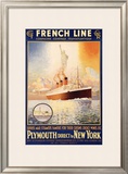 French Line, Plymouth to New York