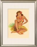 Buy Hawaiian Pin-Up Girl, 1949 at AllPosters.com