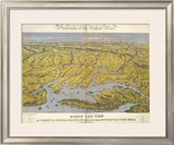 Buy Virginia, Maryland Delaware and The District of Columbia, c.1861 at AllPosters.com