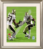 Reggie Bush & Pierre Thomas Super Bowl XLIV Celebration