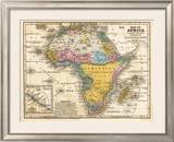 Map of Africa, c.1839