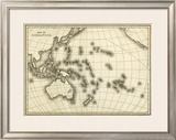 Map of Oceanica, c.1839