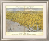Buy North and South Carolina and Part of Georgia, c.1861 at AllPosters.com