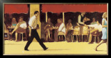 Terrasse Caf� Bar Framed Art Print