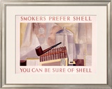 Buy Smokers Prefer Shell at AllPosters.com