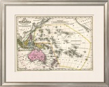 Map of Oceanica, c.1839